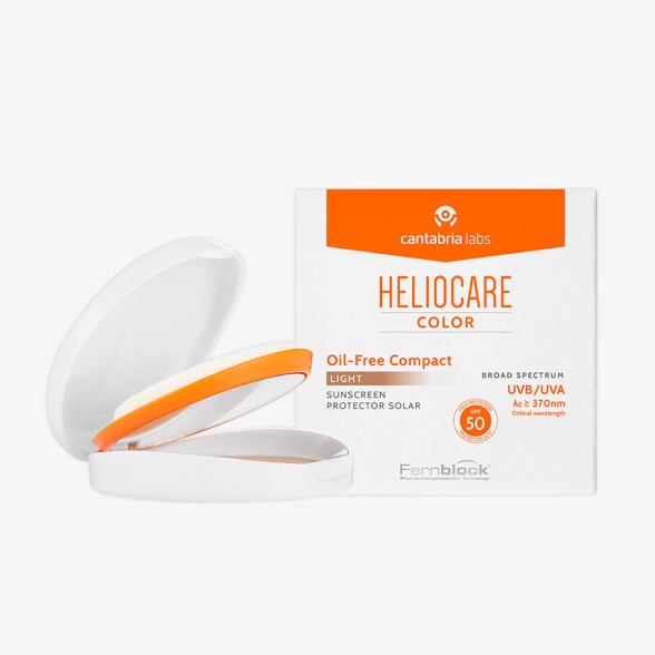 HELIOCARE COLOR COMPACTO OIL FREE SPF 50 PROTECTOR SOLAR LIGHT