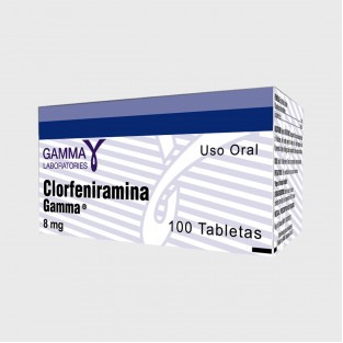 CLORFENIRAMINA TABLETAS 8MG