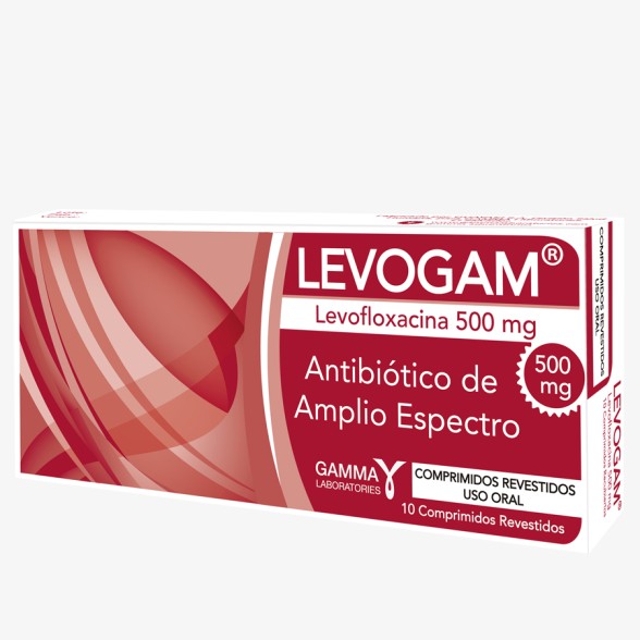 LEVOGAM (LEVOFLOXACINA 500 MG) COMPRIMIDOS REVESTIDOS