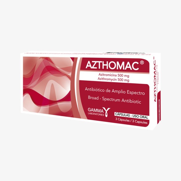 AZTHOMAC 500MG CÁPSULAS