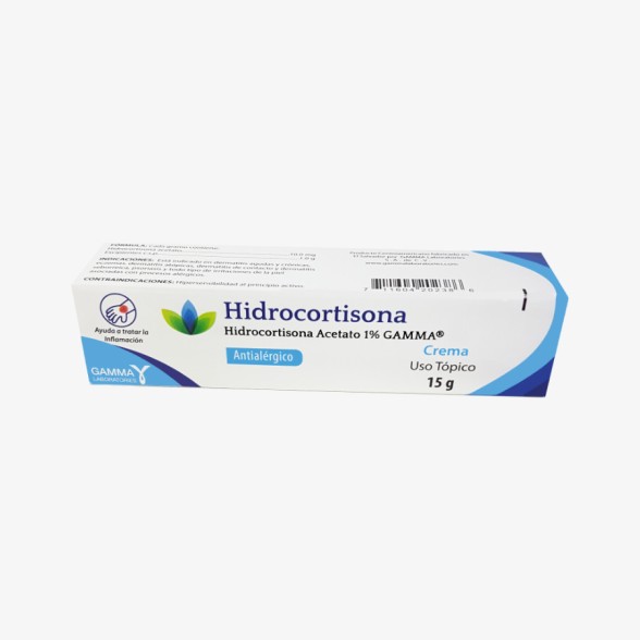 HIDROCORTISONA ACETATO GAMMA 1% CREMA